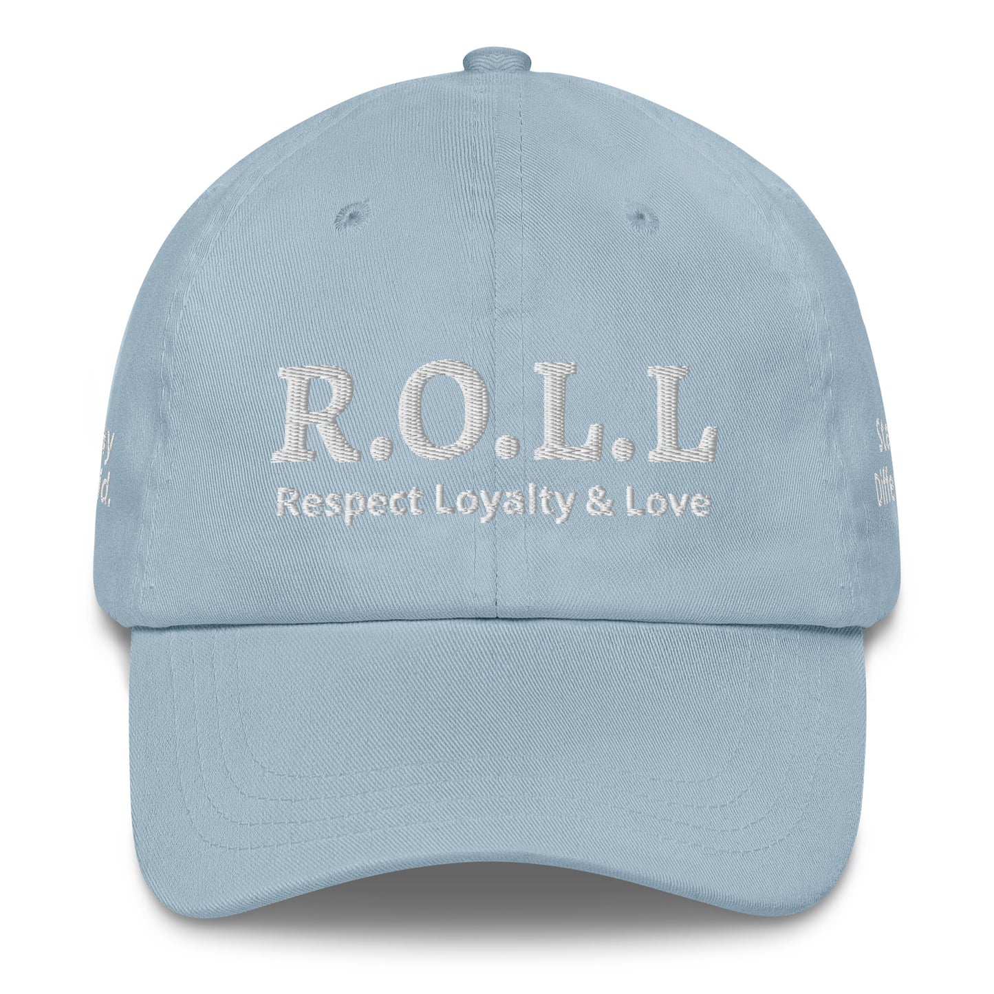 R.O.L.L Respect Loyalty & Love symbol Hat