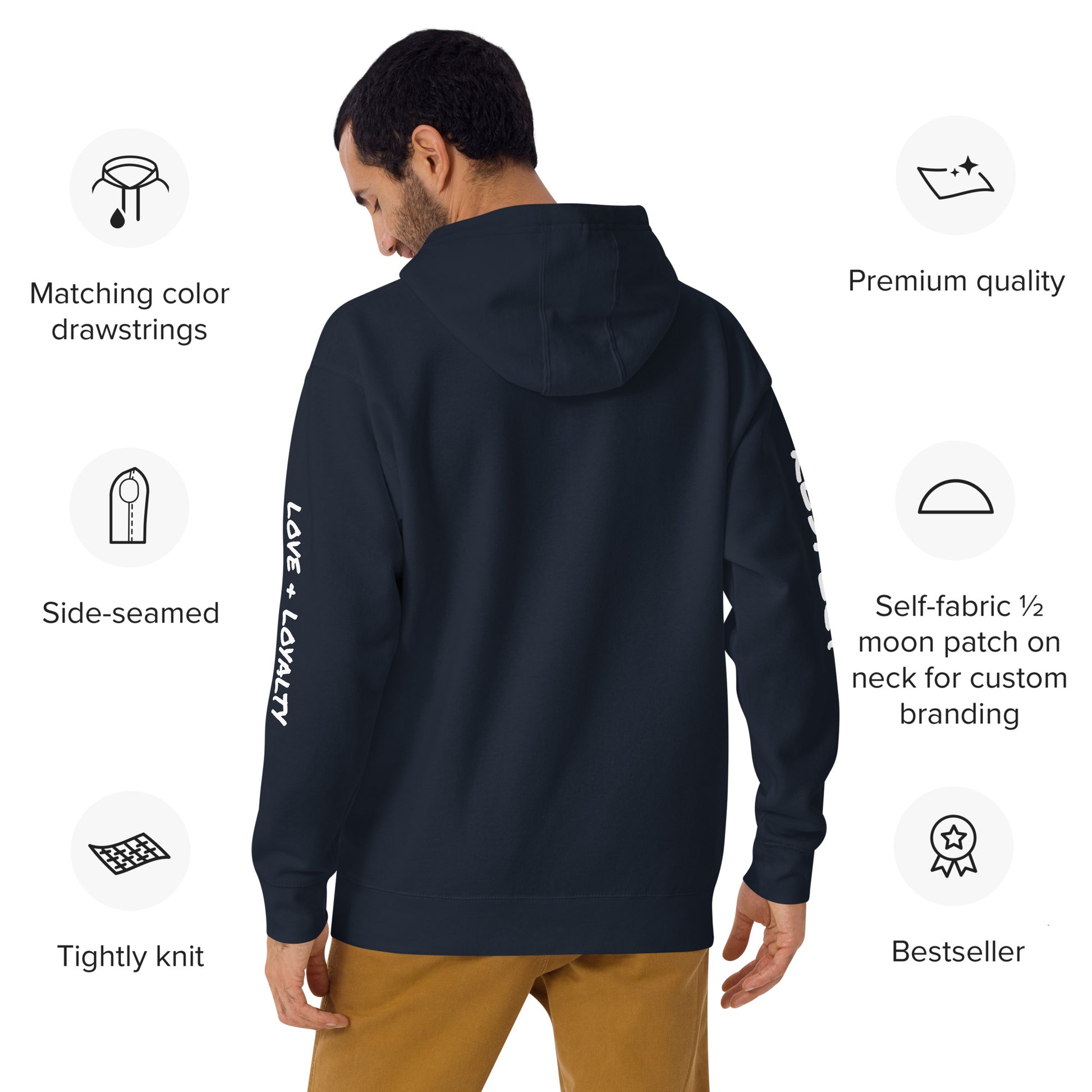 Casual Hooded Sweatshirt – R.O.L.L. Apparel
