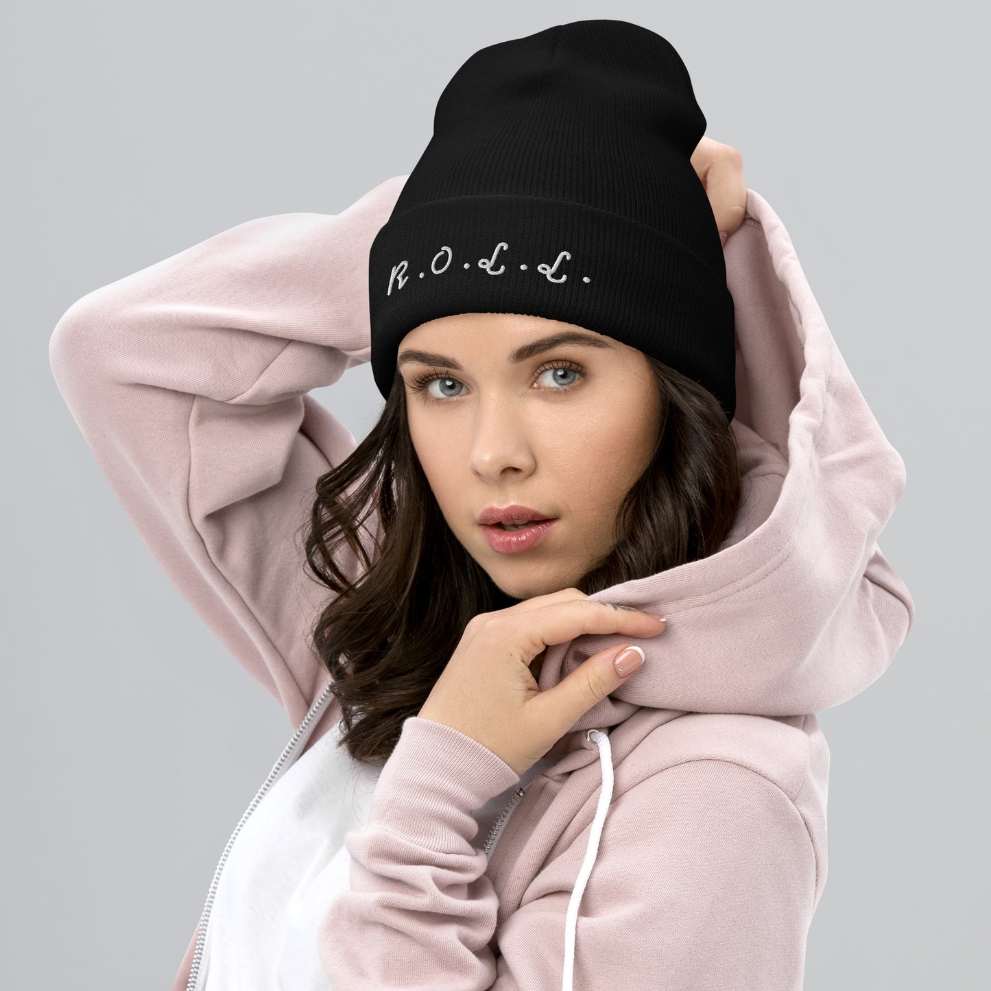 Cuffed Knit Winter Beanie – R.O.L.L. Apparel