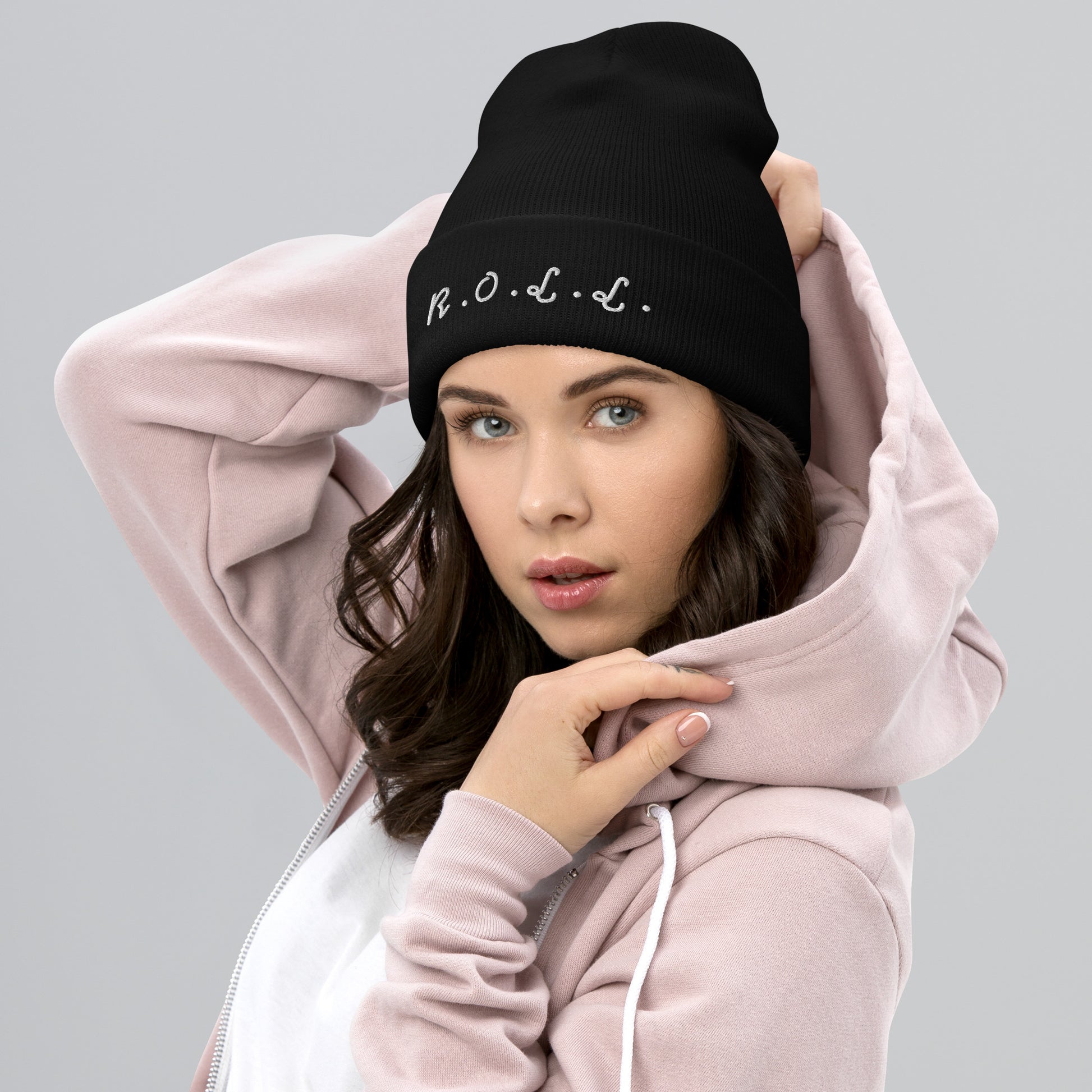 Cuffed Knit Winter Beanie – R.O.L.L. Apparel