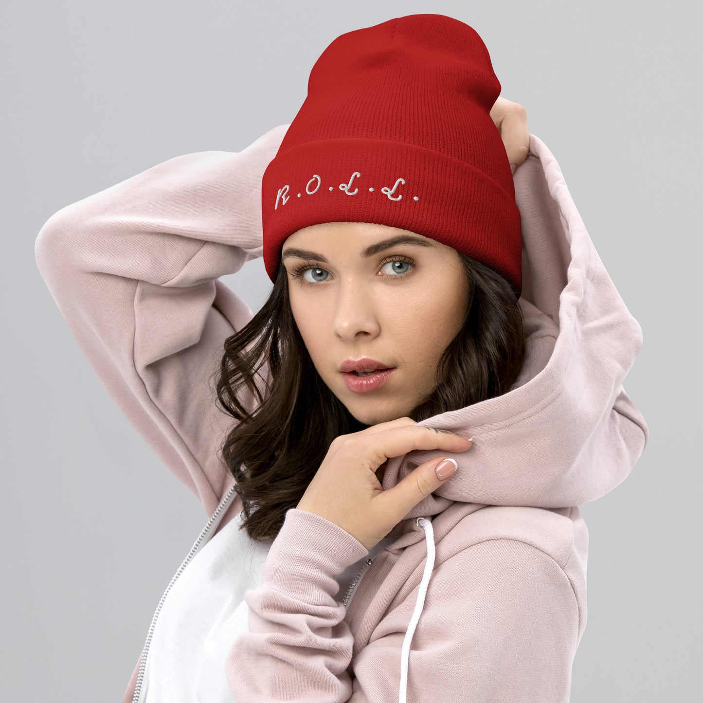 Cuffed Knit Winter Beanie – R.O.L.L. Apparel