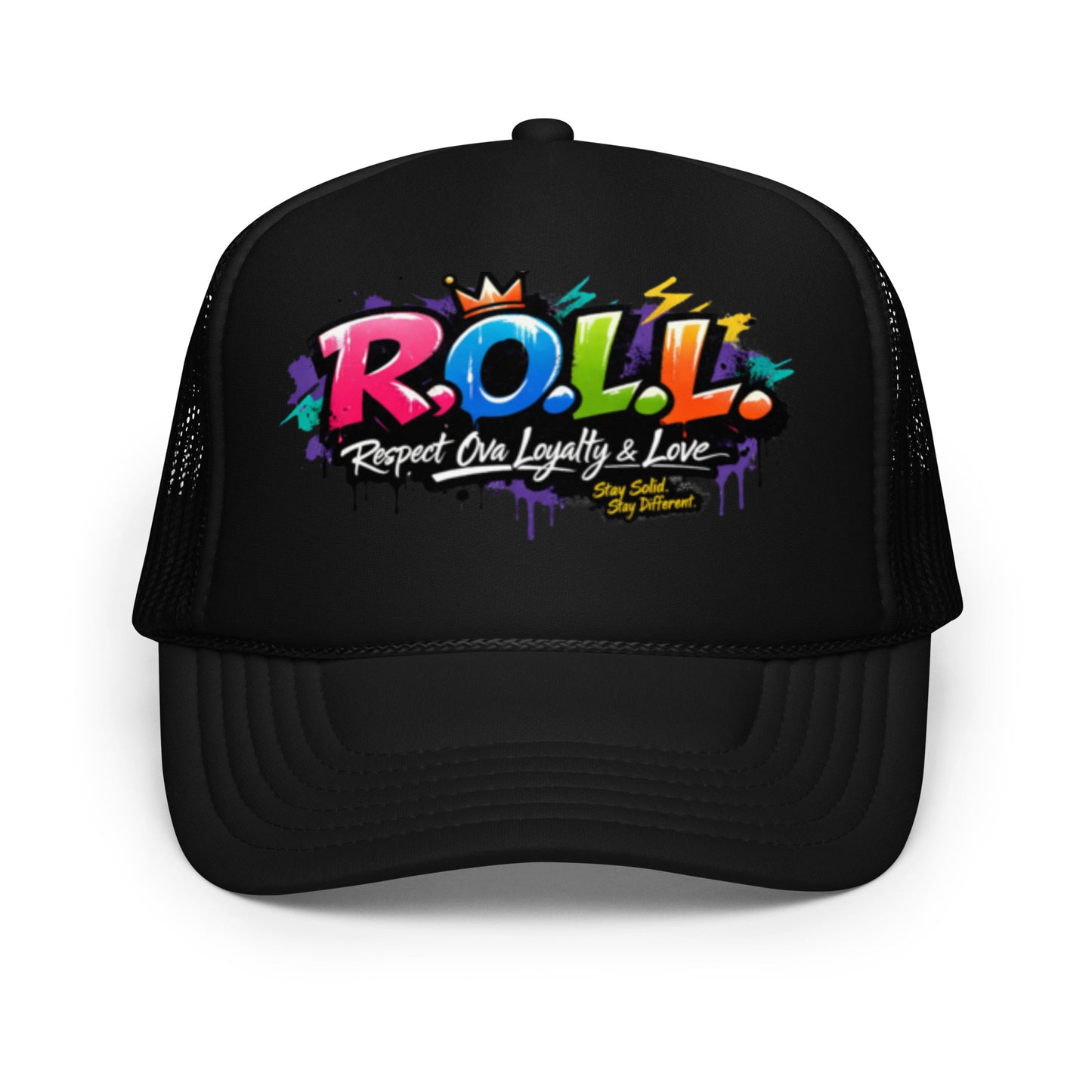 Stylish Mesh Back Trucker Hat – R.O.L.L. Apparel