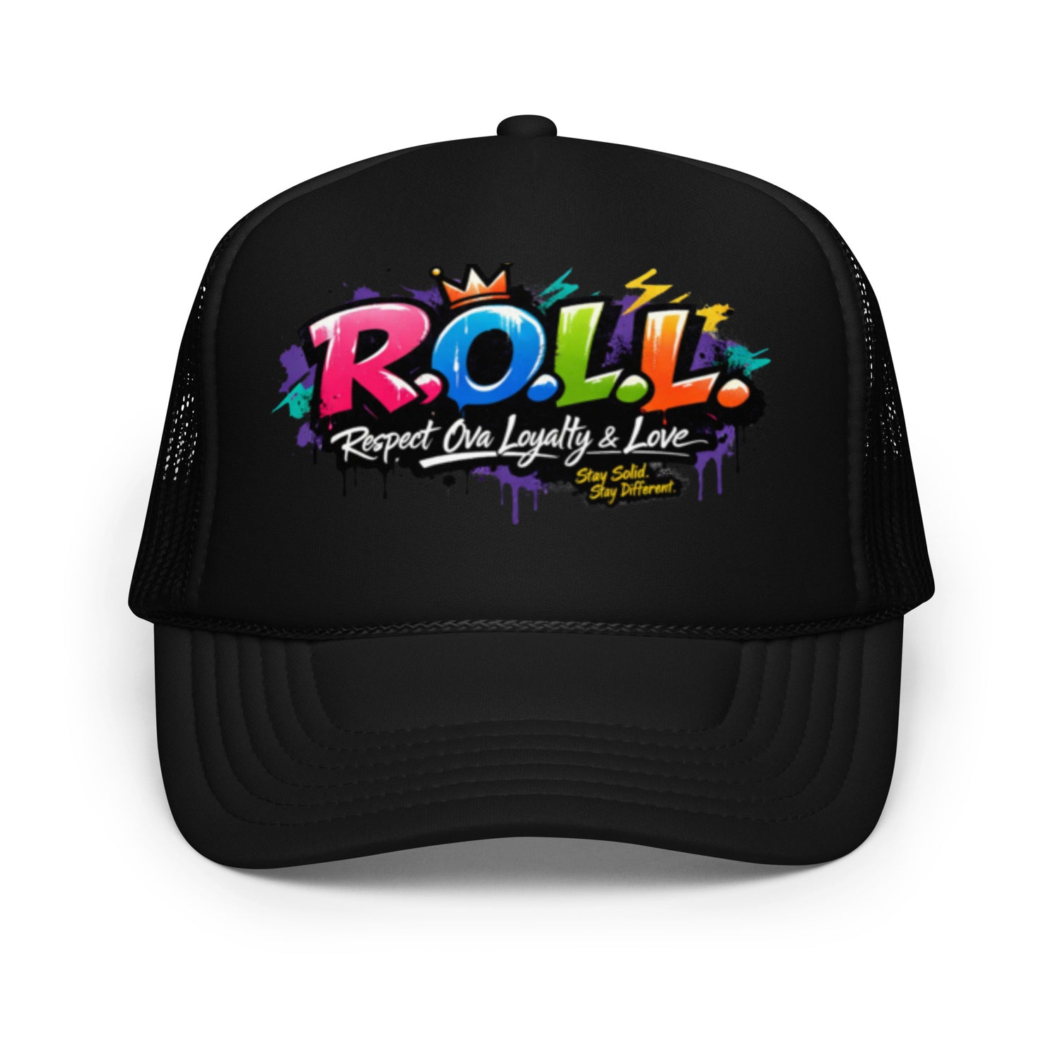 Stylish Mesh Back Trucker Hat – R.O.L.L. Apparel