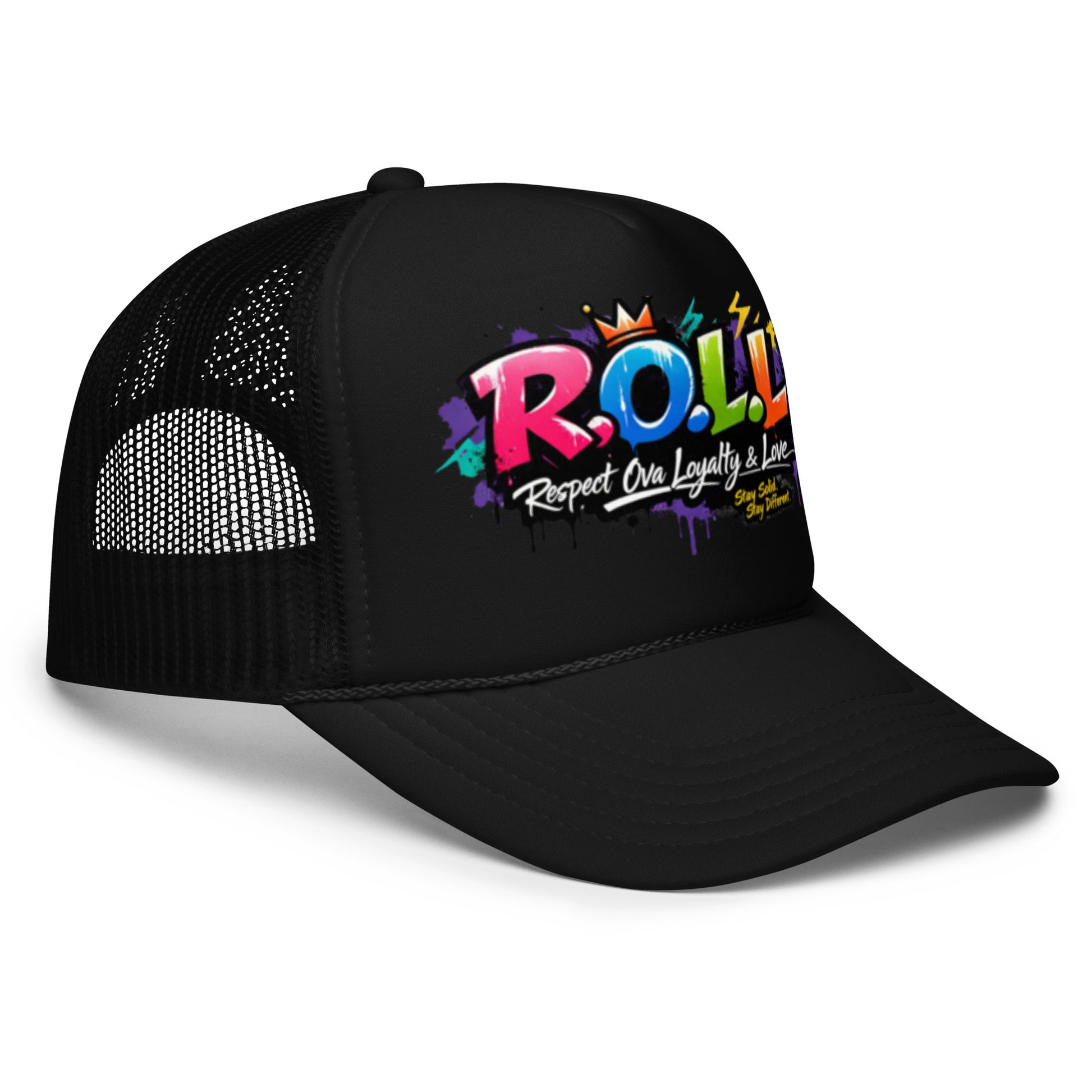 Stylish Mesh Back Trucker Hat – R.O.L.L. Apparel