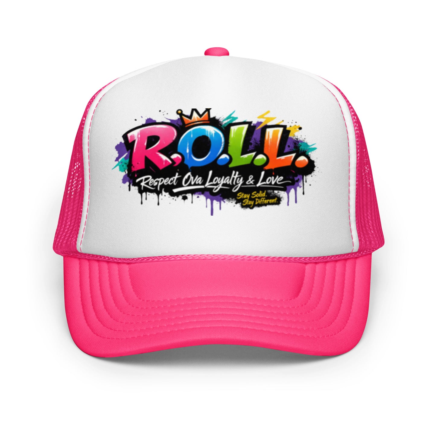 Stylish Mesh Back Trucker Hat – R.O.L.L. Apparel