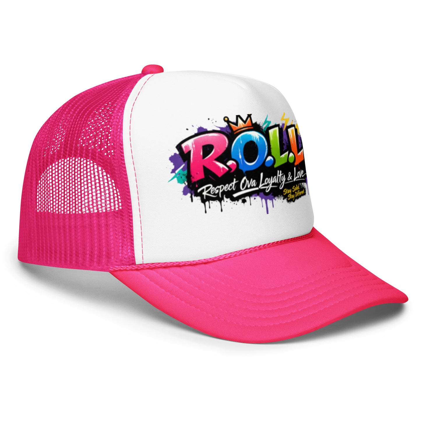 Stylish Mesh Back Trucker Hat – R.O.L.L. Apparel