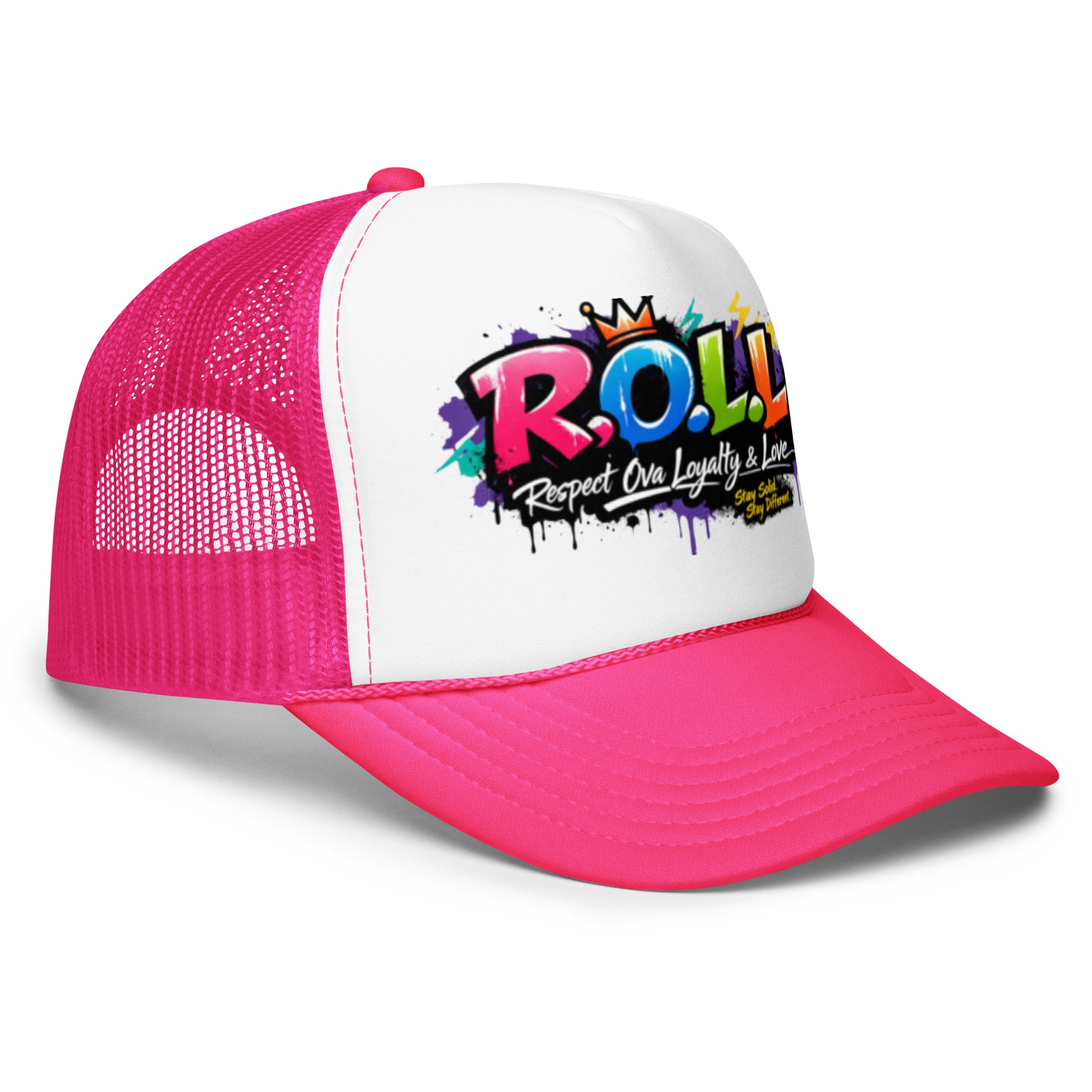 Stylish Mesh Back Trucker Hat – R.O.L.L. Apparel