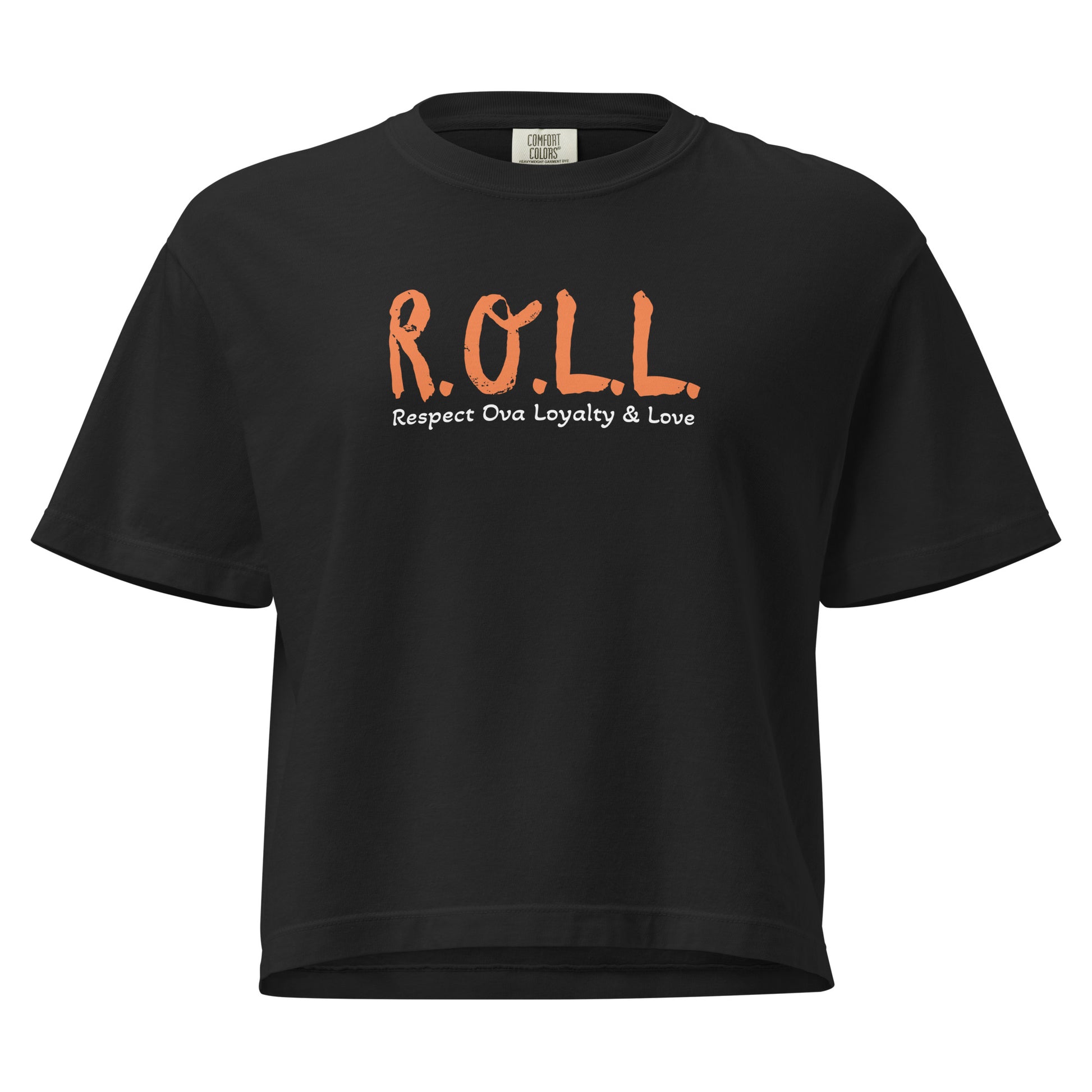 Women’s Heavyweight Boxy Tee – R.O.L.L. Apparel